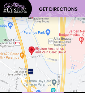 Get Directions to Elysium Aesthetics and Vein Care in Paramus, NJ Get Directions to Elysium Aesthetics and Vein Care in Paramus, NJ
